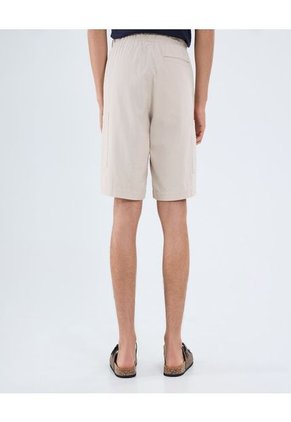 Bermuda Para Hombre Regular Corto Color Beige Marca Ostu #60100427