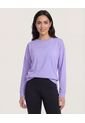 Buzo  Para Mujer Cuello Redondo Color Lila Marca Ostu #40060513 de Ostu