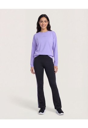 Buzo  Para Mujer Cuello Redondo Color Lila Marca Ostu #40060513