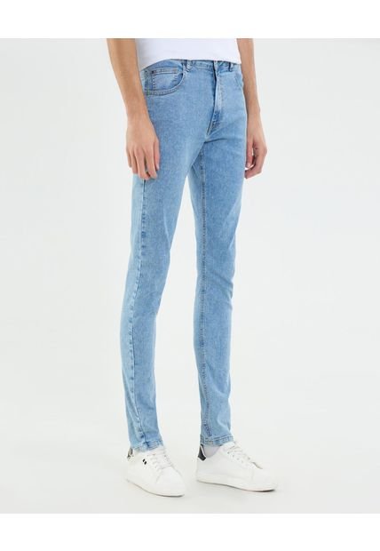 Jean Para Hombre Slim Color Azul Marca Ostu #60160398