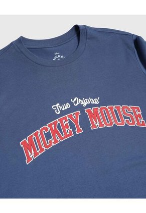 Camiseta Para Hombre Manga Corta Cuello Redondo Color Azul Marca Ostu #60091748