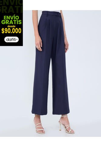 Pantalon Para Mujer  Color Azul Oscuro Marca Ostu #40070754 Ostu