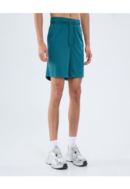 Bermuda Para Hombre Deportiva Largo Color Verde Marca Ostu #60100444