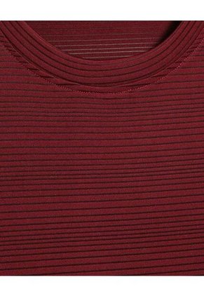 Camiseta Para Mujer Manga Corta Color Vino Marca Ostu #40092179