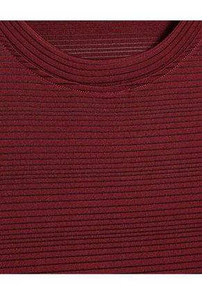 Camiseta Para Mujer Manga Corta Color Vino Marca Ostu #40092179