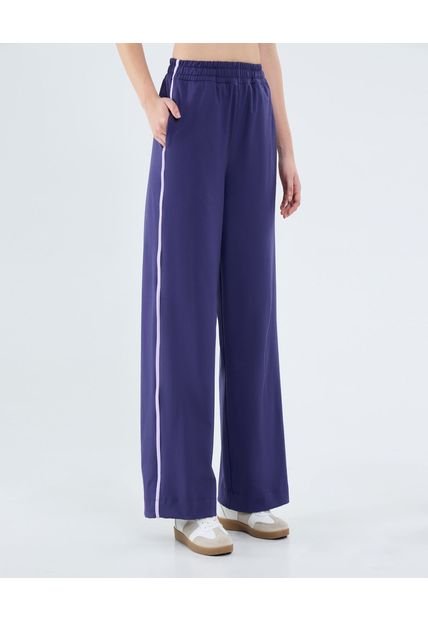 Pantalón Para Mujer Multiusos Punto Color Morado Marca Ostu #40070758