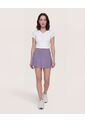 Falda  Para Mujer Corto Color Lila Marca Ostu #40140178 de Ostu