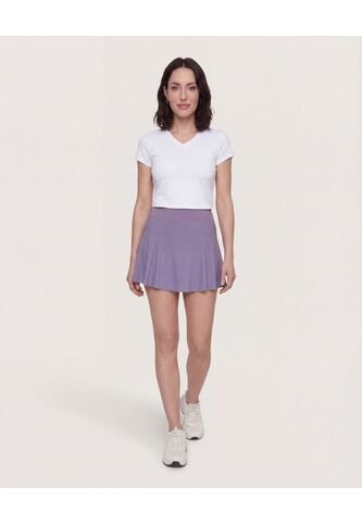 Falda  Para Mujer Corto Color Lila Marca Ostu #40140178 Ostu