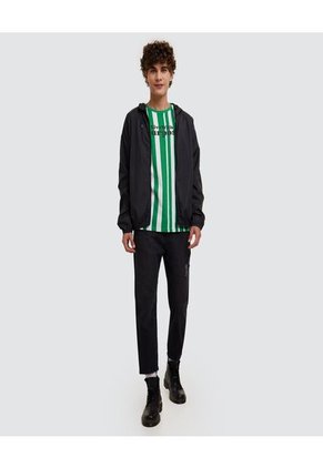 Camiseta Para Hombre Manga Corta Color Verde Marca Ostu #60090846