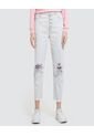 Jean Para Mujer Mom Color Azul  Marca Ostu #40160257 de Ostu