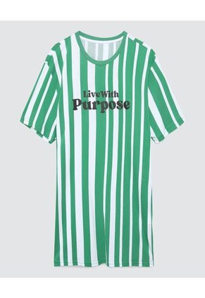 Camiseta Para Hombre Manga Corta Color Verde Marca Ostu #60090846