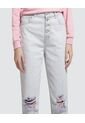 Jean Para Mujer Mom Color Azul  Marca Ostu #40160257 de Ostu
