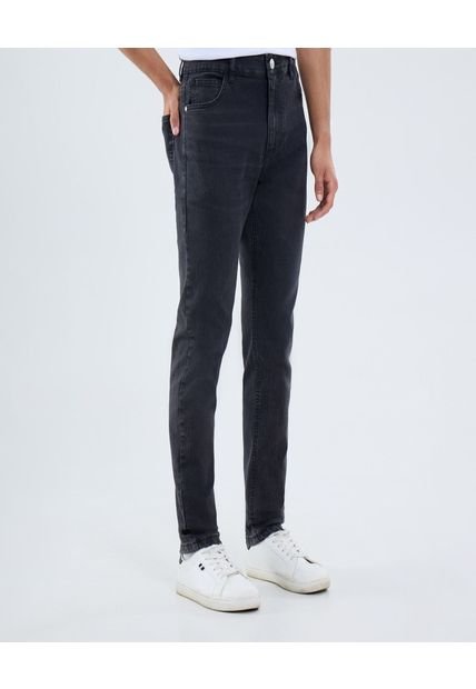 Jean Para Hombre Skinny Color Negro Marca Ostu #60160423