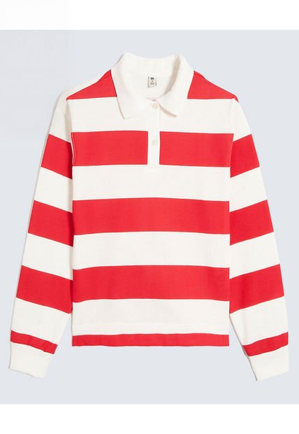 Buzo Infantil Niña Cuello Redondo Color Rojo Marca Ostu #90060135