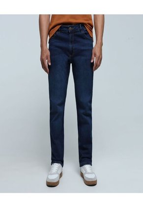 Jean Para Hombre Regular Color Azul Marca Ostu #60160339