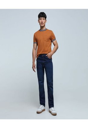 Jean Para Hombre Regular Color Azul Marca Ostu #60160339