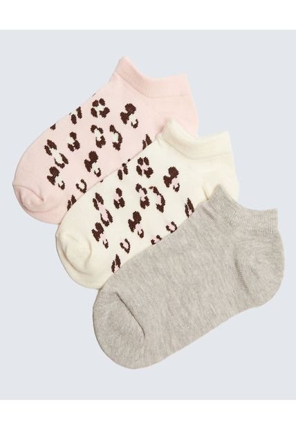 Medias Infantil Niña Invisible Color Negro Marca Ostu #90980139