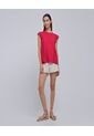 Blusa Para Mujer Manga Sisa Color Rojo Marca Ostu #40121017 de Ostu