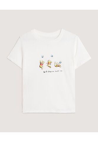 Camiseta  Para Mujer Manga Corta Cuello Redondo Color Crema Marca Ostu #40092856 Ostu