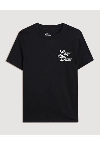 Camiseta  Para Mujer Manga Corta Cuello Redondo Color Negro Marca Ostu #40092850 Ostu