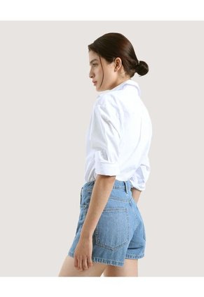 Short Para Mujer  Color Azul  Marca Ostu #40190239