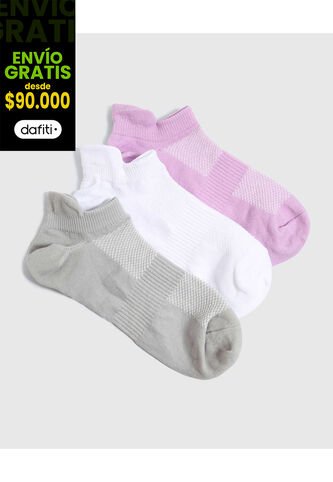 Medias Para Mujer Invisible Color Pack X Marca Ostu #40980221 Ostu