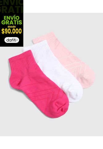 Medias Para Mujer Tobillera Color Pack X Marca Ostu #40980199 Ostu