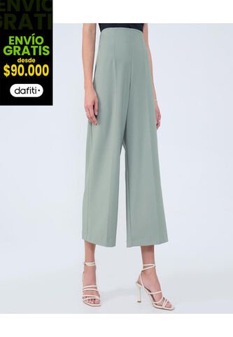 Pantalon Para Mujer  Color Verde Oscuro Marca Ostu #40070767 Ostu