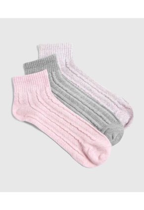 Medias Para Mujer Tobillera Color Pack X Marca Ostu #40980204