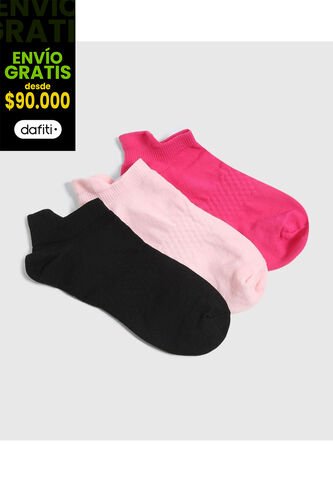 Medias Para Mujer Invisible Color Pack X Marca Ostu #40980219 Ostu