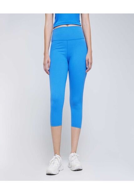 Leggins Para Mujer Medio Color Azul  Marca Ostu #40230528