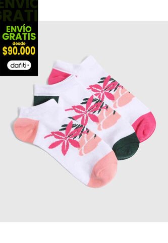 Medias Para Mujer Invisible Color Pack X Marca Ostu #40980216 Ostu