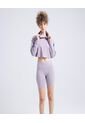 Buzo  Para Mujer Hoodie Color Morado Marca Ostu #40060225 de Ostu