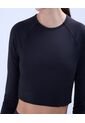 Crop Top Para Mujer Crop Top Color Negro Marca Ostu #40092370 de Ostu