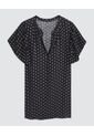 Blusa  Para Mujer Manga Corta Color Negro Marca Ostu #40120689 de Ostu