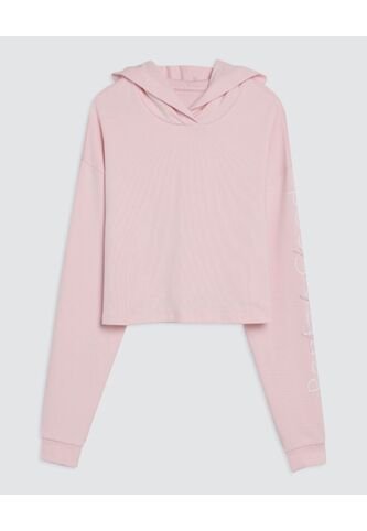 Buzo  Para Mujer Hoodie Color Rosado Marca Ostu #40060225 Ostu