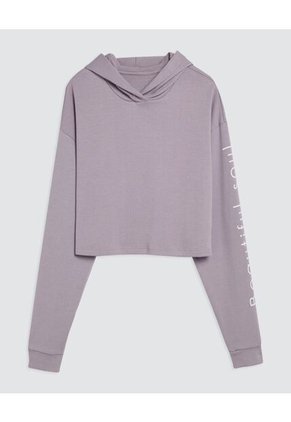 Buzo Para Mujer Hoodie Color Morado Marca Ostu #40060225