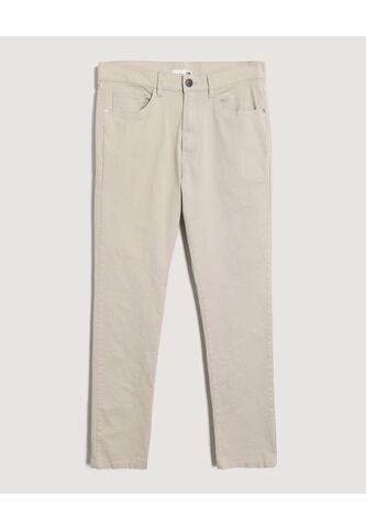 Pantalón  Para Hombre 5 Bolsillos Color Beige Marca Ostu #60070536 Ostu