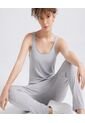 Enterizo  Para Mujer Manga Sisa Color Gris Marca Ostu #40320040 de Ostu