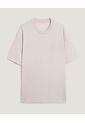 Camiseta  Para Hombre Manga Corta Cuello Redondo Color Beige Marca Ostu #60098262 de Ostu