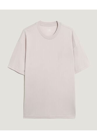 Camiseta  Para Hombre Manga Corta Cuello Redondo Color Beige Marca Ostu #60098262 Ostu