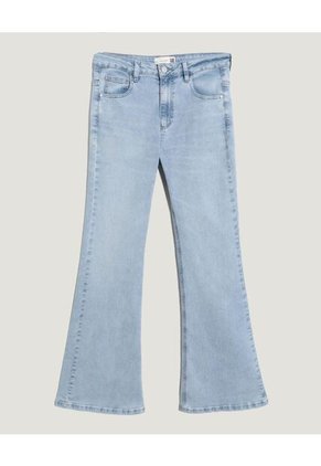Jean Para Mujer Skinny Flare Color Azul Marca Ostu #40169475