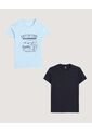 Camiseta  Infantil Niño Manga Corta Cuello Redondo Color Negro Marca Ostu #80090332 de Ostu