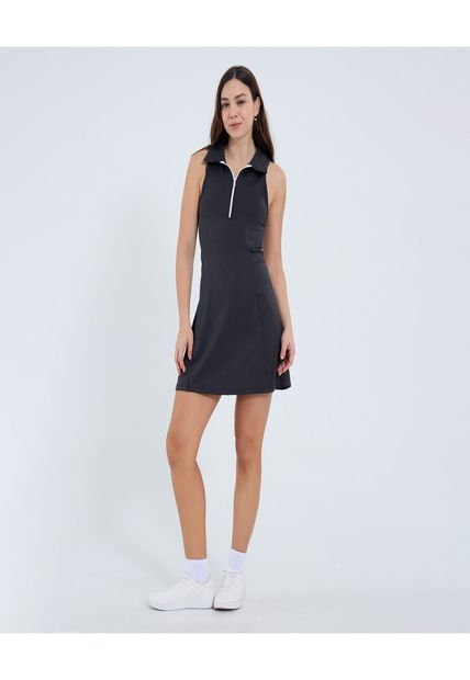 Vestido Para Mujer M/Sisa Corto Color Negro Marca Ostu #40170304