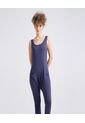 Enterizo  Para Mujer Manga Sisa Color Azul Marca Ostu #40320040 de Ostu