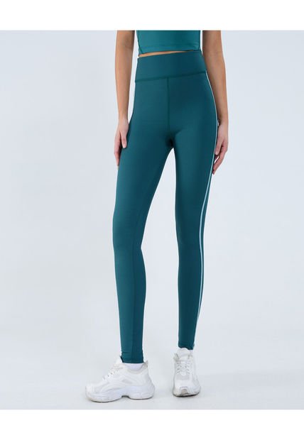 Leggins Para Mujer Largo Color Verde Marca Ostu #40230589
