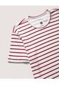 Camiseta  Infantil Niña Manga Corta Cuello Redondo Color Vino Marca Ostu #90098213 de Ostu