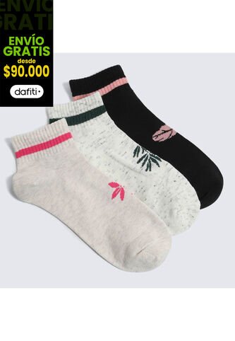 Medias Para Mujer Tobillera Color Pack X Marca Ostu #40980206 Ostu