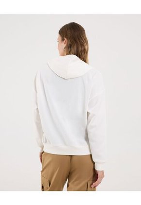 Buzo Para Mujer Zipper Color Marfil Marca Ostu #40060478