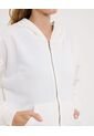 Buzo Para Mujer Zipper Color Marfil Marca Ostu #40060478 de Ostu